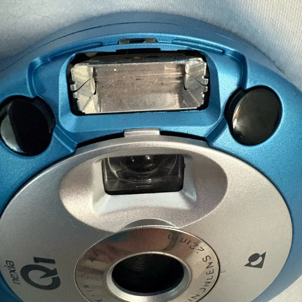 Retro Fujifilm Instax Q1 Blue APS Camera